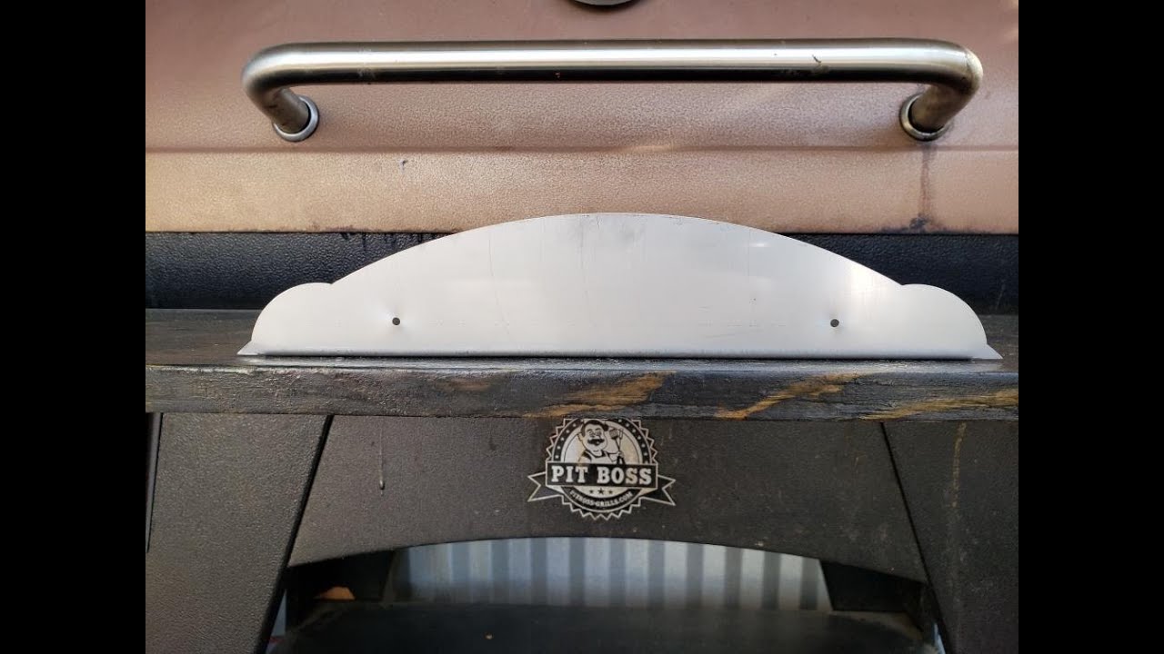 Fix Your Pit Boss Temperature Swings/ Heat Deflector Mod Installation Video