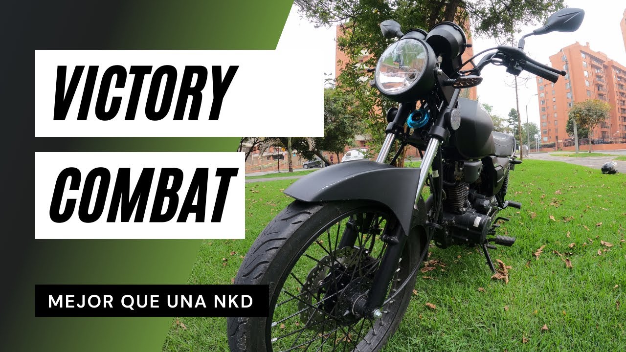 😳 Es REALMENTE MEJOR la VICTORY COMBAT 125 que la AKT NKD 125? 🏍| Mi opinión al MANEJARLA
