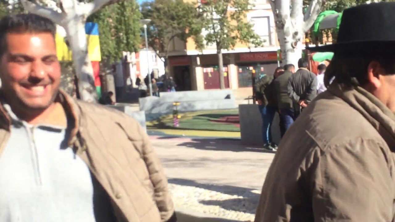gitanos de navalmoral en el parque de los colorines