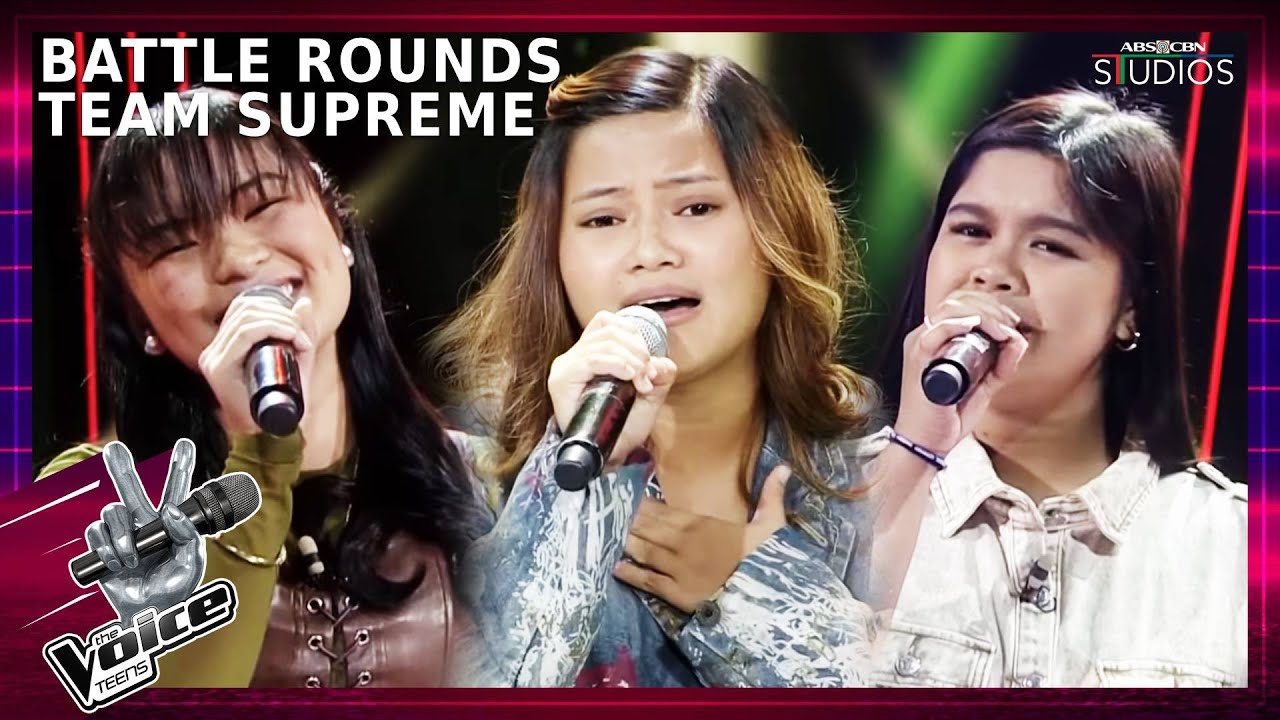 Francheska vs. Jhamaica vs. Pia | Bawat Daan | Battle Rounds | The Voice Teens Philippines