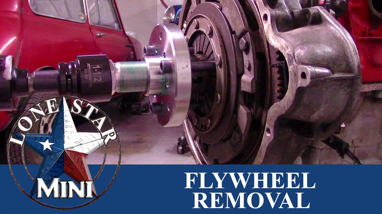 Flywheel & Clutch Removal - Classic Mini