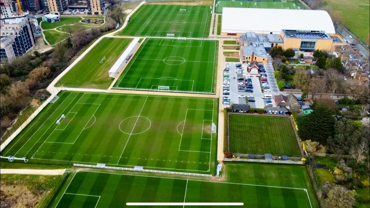 Crystal Palace FC Training Ground - Copers Cope Road - Beckenham - London - DJI Mini 2 SE