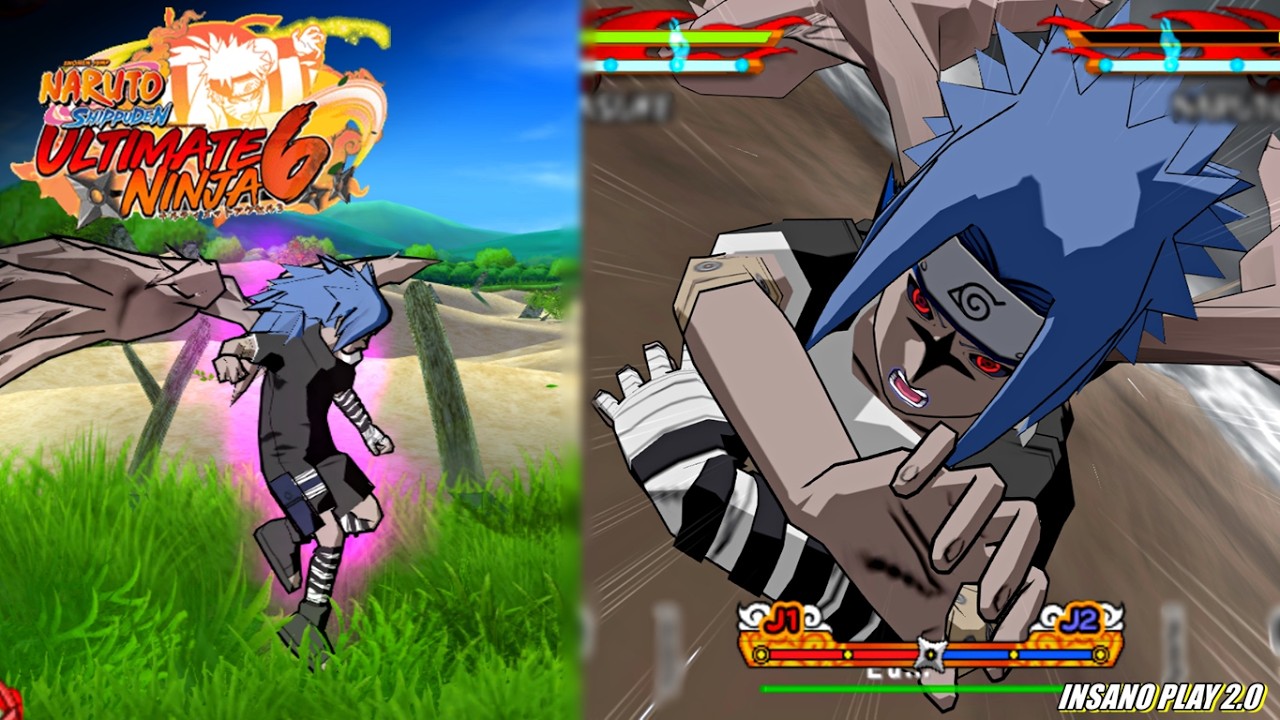 Sasuke(Exame chunin) Modo Selo Amaldiçoado NÍvel 2 Mod - Naruto Shippuden Ultimate Ninja 6 3.0