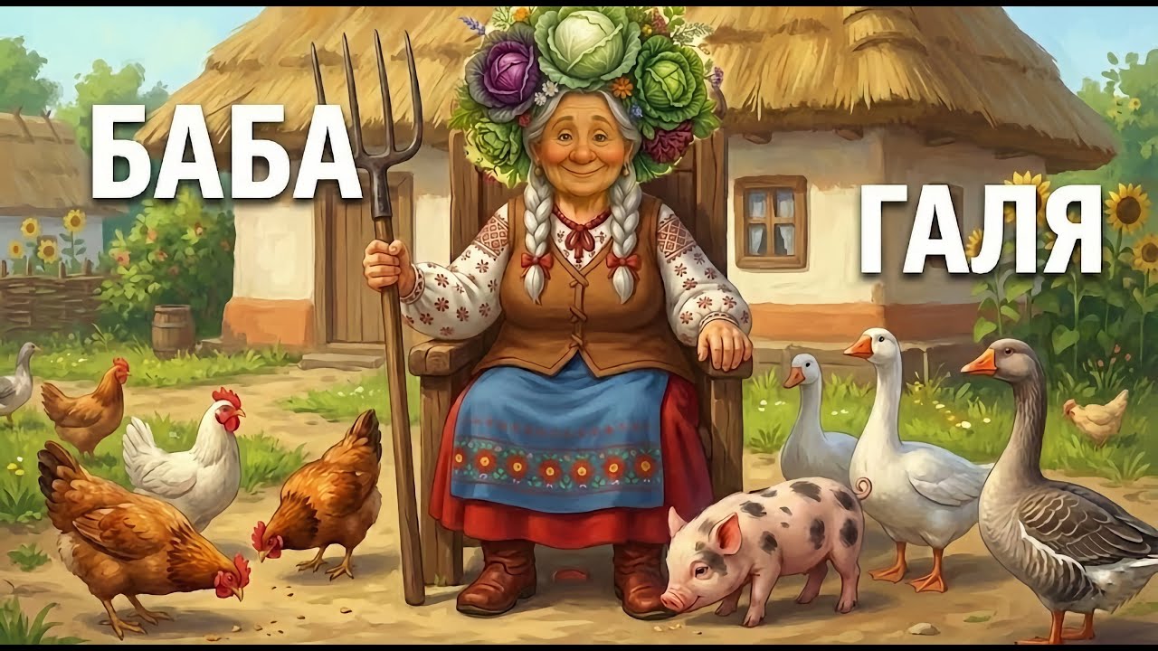 KoLxozDance - БАБА ГАЛЯ (Сатирична пісня про життя в селі)