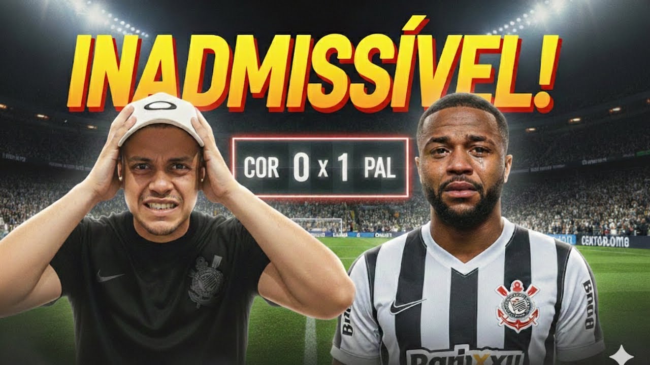 DERROTA NO CLÁSSICO - CORINTHIANS 0 X 1 PALMEIRAS
