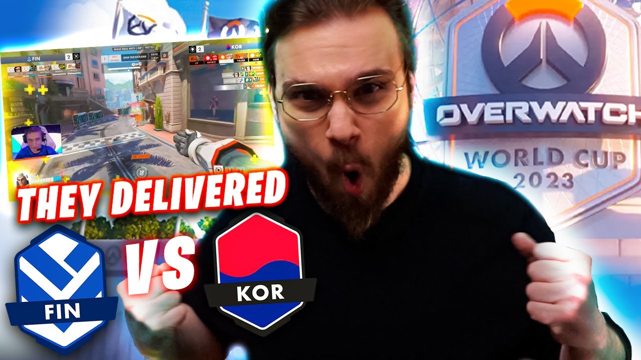 THEY DELIVERED | FINLAND VS SOUTH KOREA | OVERWATCH WORLD CUP 2023