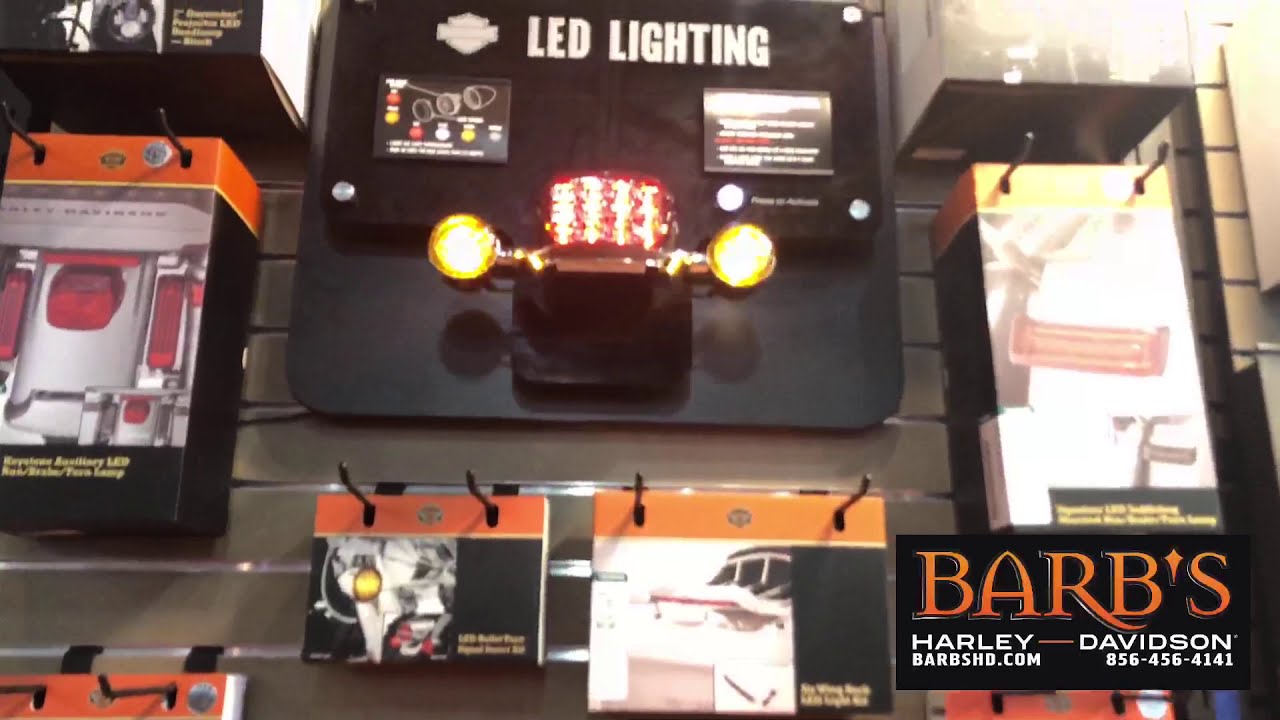 Motorcycle Lighting (at Barb's H-D)