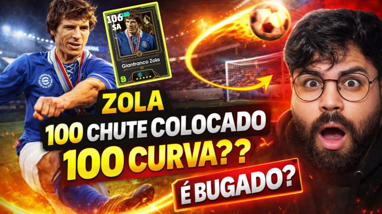 FIQUEI COM A MELHOR FORMAÇÃO TATICA COM O ZOLA NO MEU TIME 🤯 efootball 2026