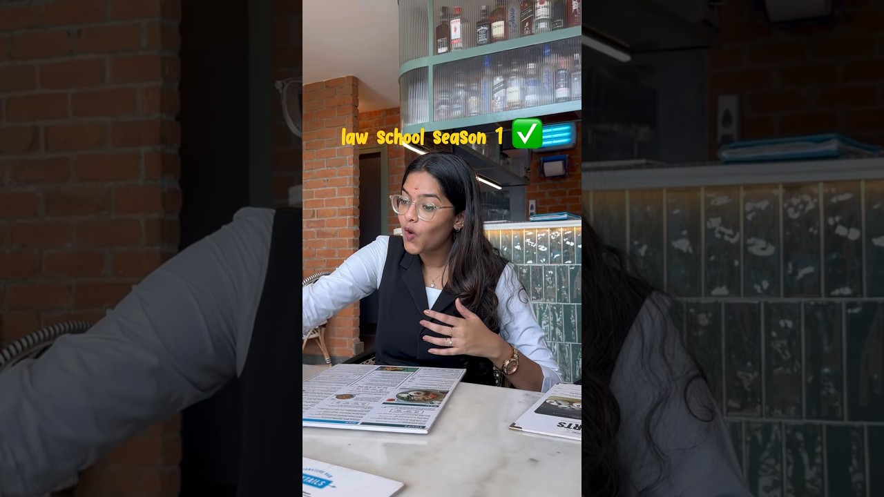 POV : Law School Season 1 is Done ✅💪🏼😮&zwj;💨|| #sneholic #shorts #college