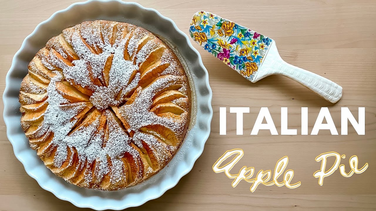 ЛУЧШИЙ ИТАЛЬЯНСКИЙ ЯБЛОЧНЫЙ ПИРОГ — TORTA DI MELE —.