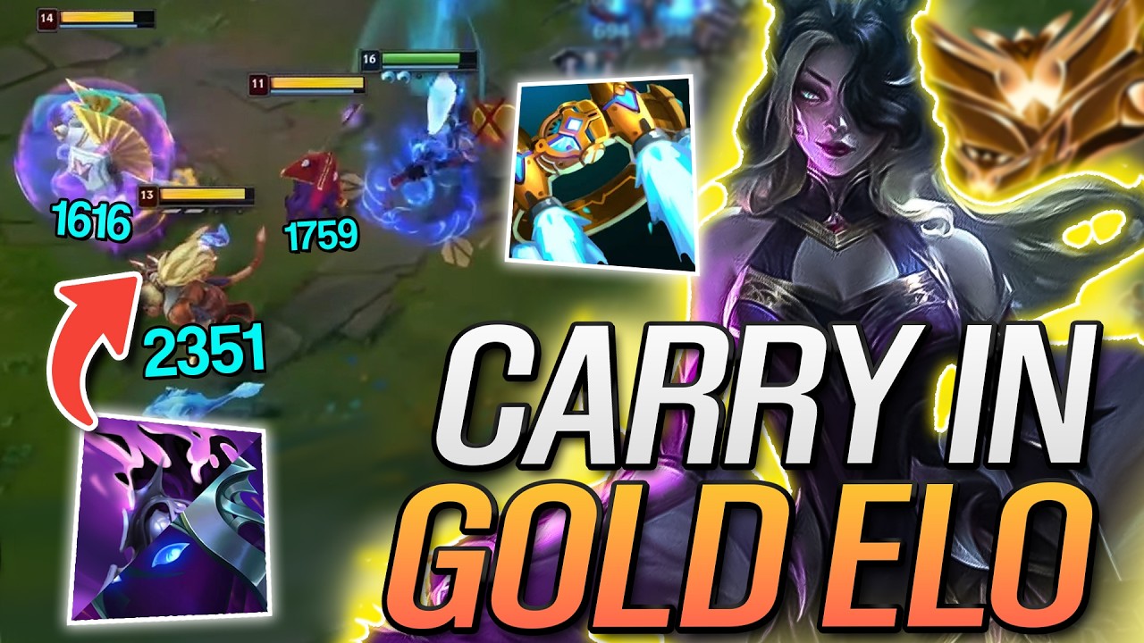 Visiting Gold Elo to Teach you how to carry