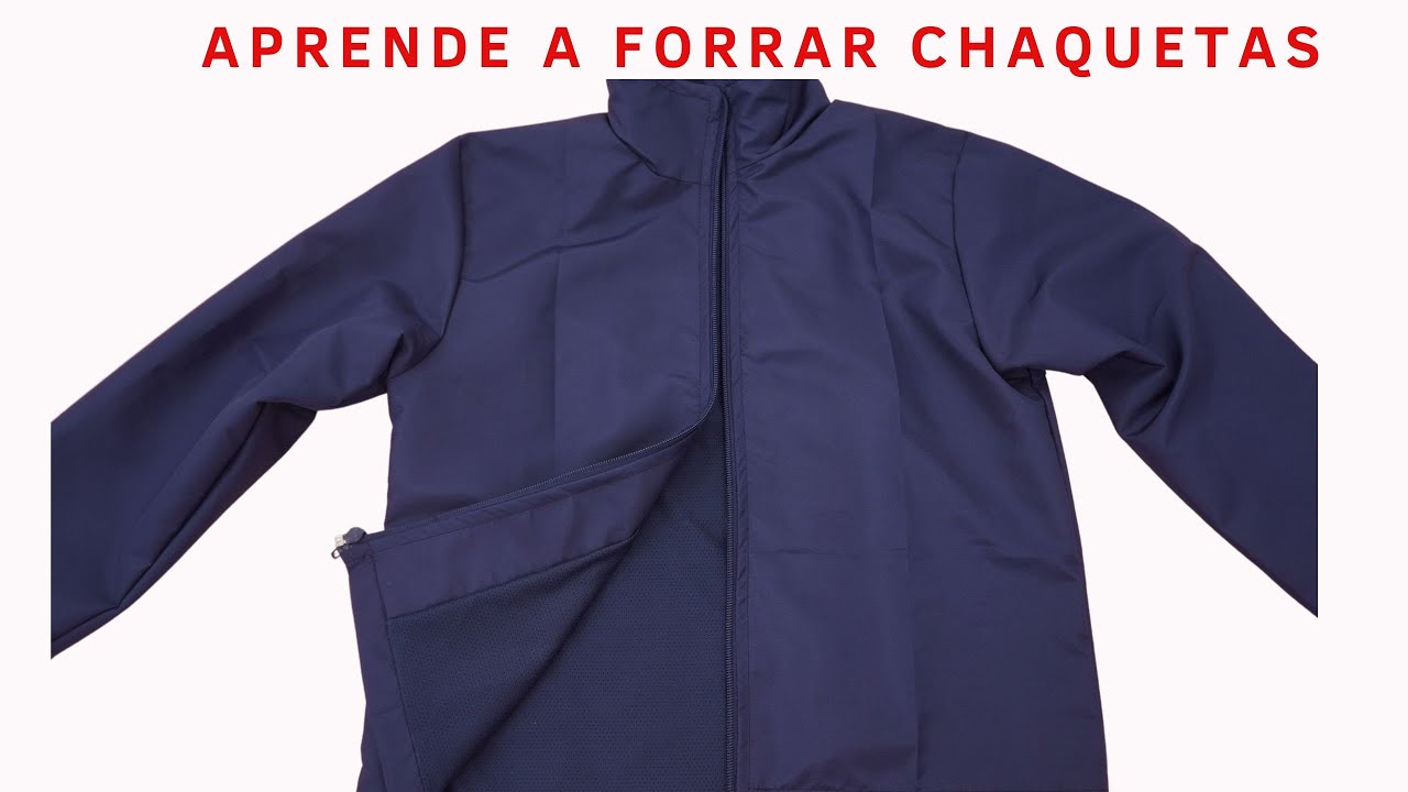 😍APRENDE EL MEJOR M&Eacute;TODO PARA FORRAR UNA CHAQUETA💖