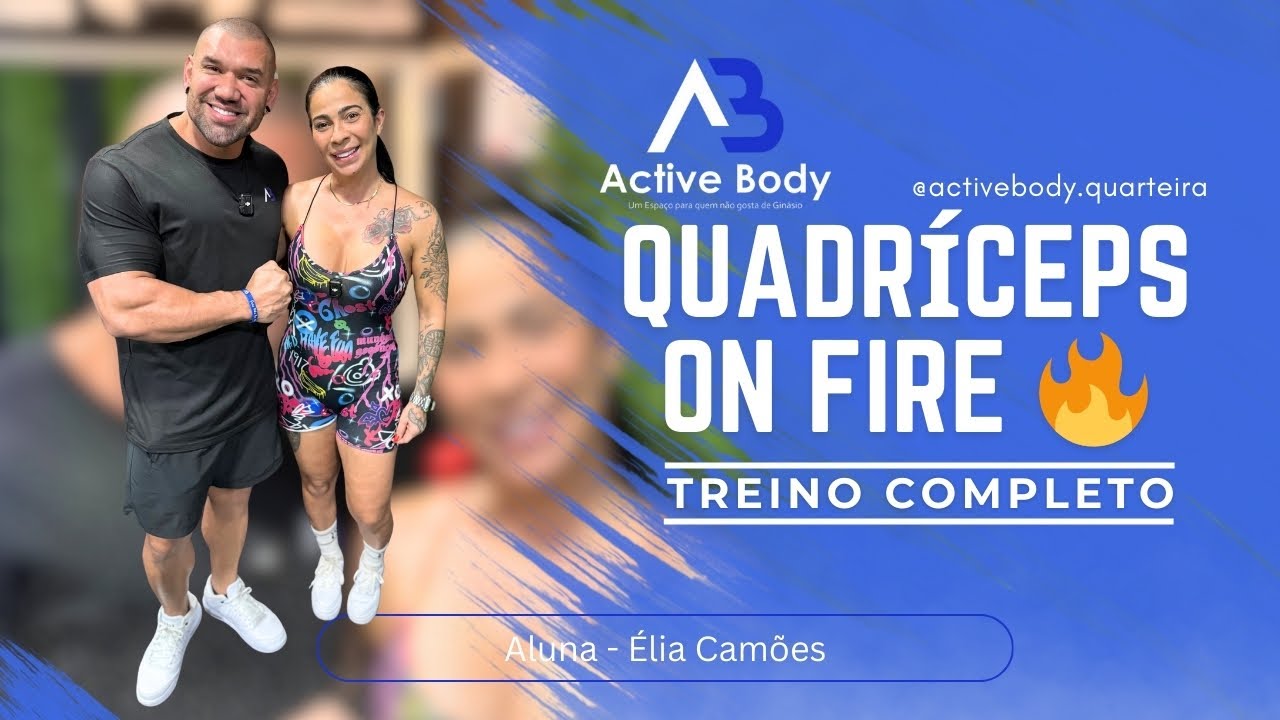 Treino de Pernas para Mulheres: Quadríceps ON FIRE 🔥 (Resultados Reais no ActiveBody Algarve)