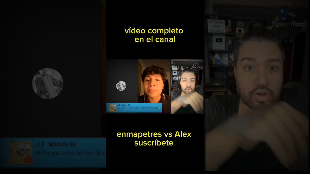 Enmapetres vs Alex Cazares #omniversop3 #gorilovers #debate #alexcazares