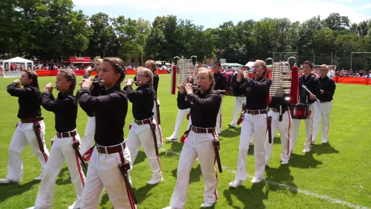 Landesmeisterschaft der Spielleute 2016 in Bernburg - Nachwuchs Spielleute Gernrode