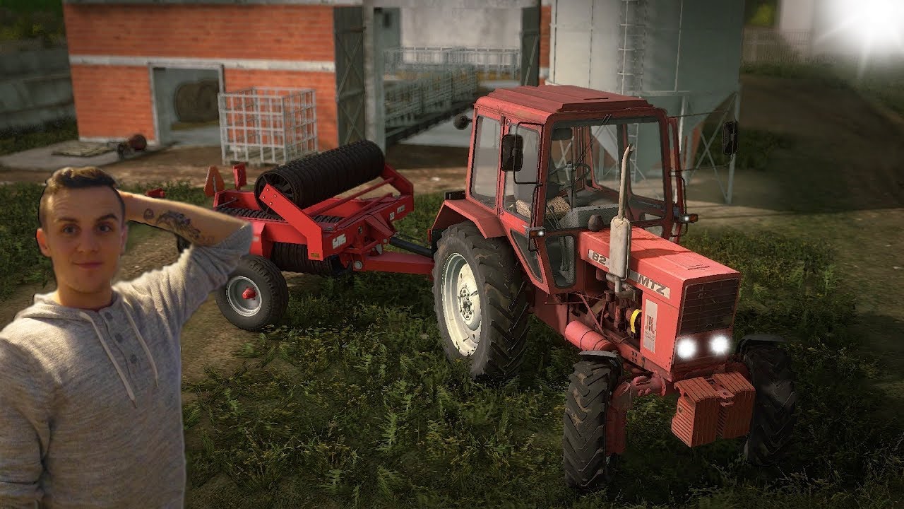 ✔ Farming Simulator 17! #10 ✔ Kaskadersky Channel ! - Wałowanie i siew trawy!