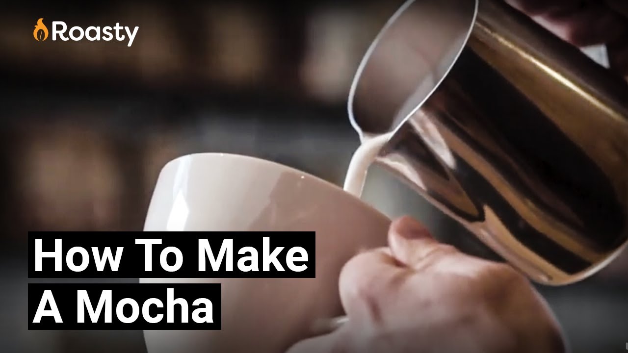 How To Make A Mocha At Home - Simple Chocolate + Espresso Drink Recipe