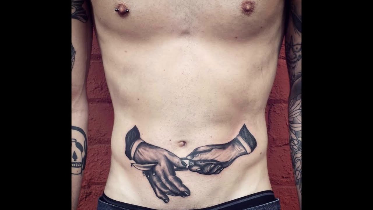 Top 30 Best Belly Button Tattoos For Boys