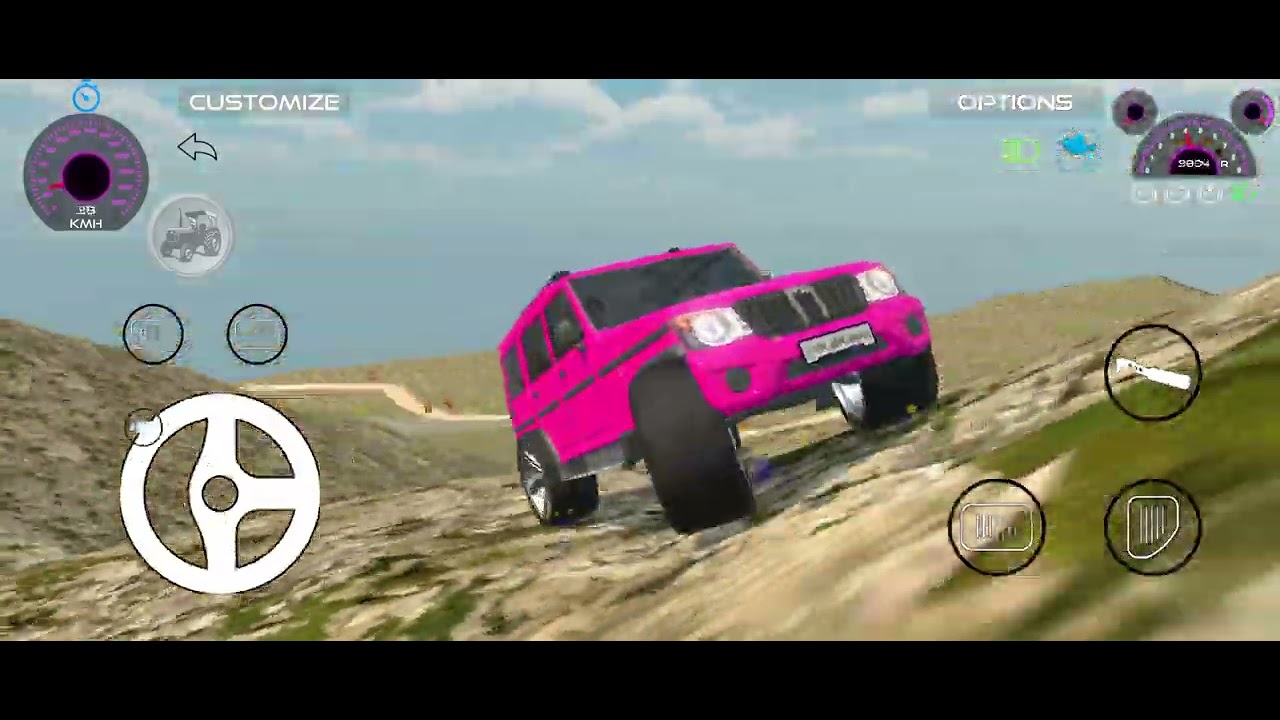 Pink 🩷 4x4 balero car 🚗