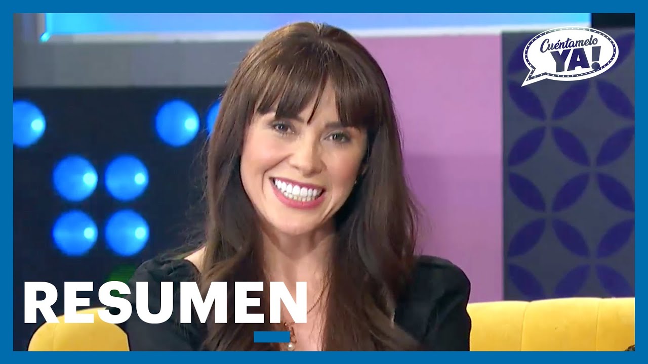 Erika García regresa a la televisión con 'Tierra de esperanza' | Cuéntamelo Ya! | Las Estrellas