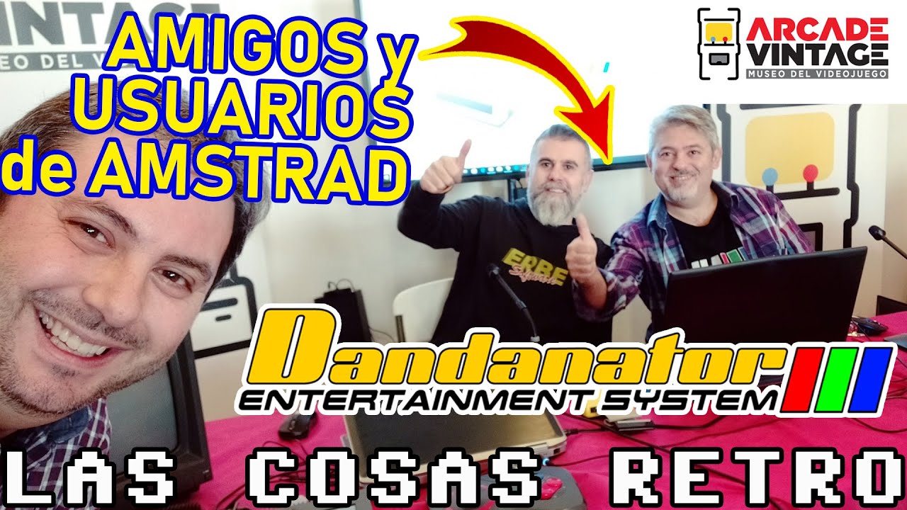 Entrevista a AUA AMSTRAD ESPA&Ntilde;A 🖥 Visita MUSEO ARCADE VINTAGE | DES Dandanator
