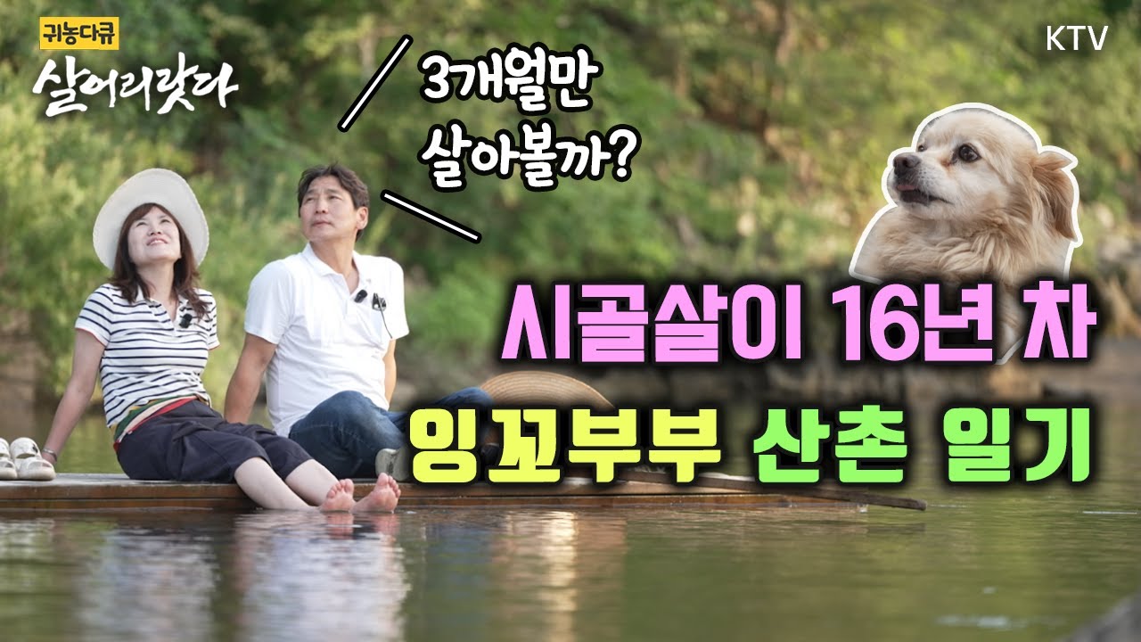 (강원 강릉/354회) 3개월 쉬러왔다 16년째 산골 사는 잉꼬부부 인생정원ㅣ#귀농귀촌 #살어리랏다 #귀농다큐 #시골살이