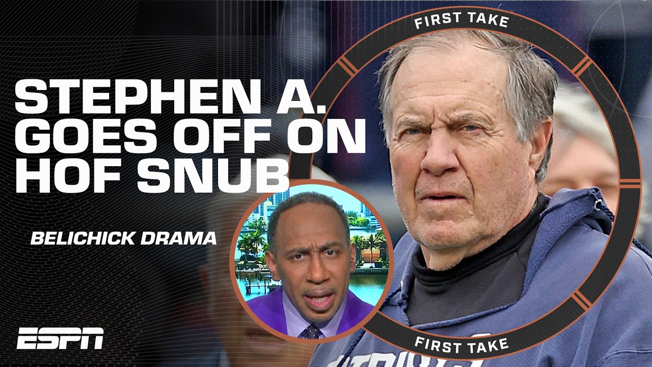 Stephen A. wonders if Tom Brady is next after Bill Belichick’s Hall of Fame snub 👀 | First Take