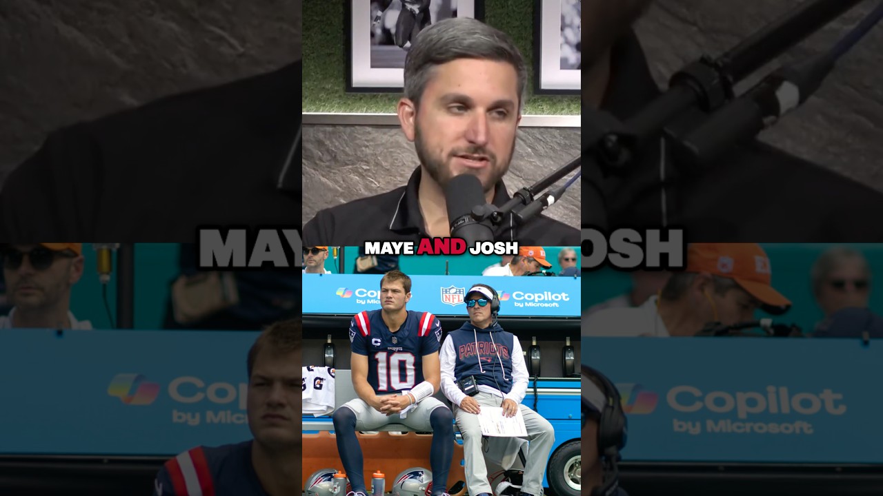 The Drake & Josh offense is taking shape 🔥 #shorts #drakemaye #nfl