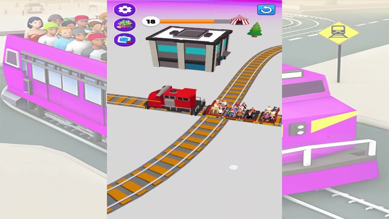 Passenger Express Train Game (GOOD TO SEE YOU) - Part 2 Level 11-20 Gameplay Walkthrough Android iOS