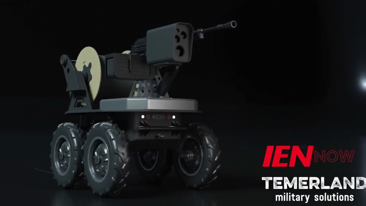 Ukraine Deploys Home-Grown Machine Gun-Mounted Robots