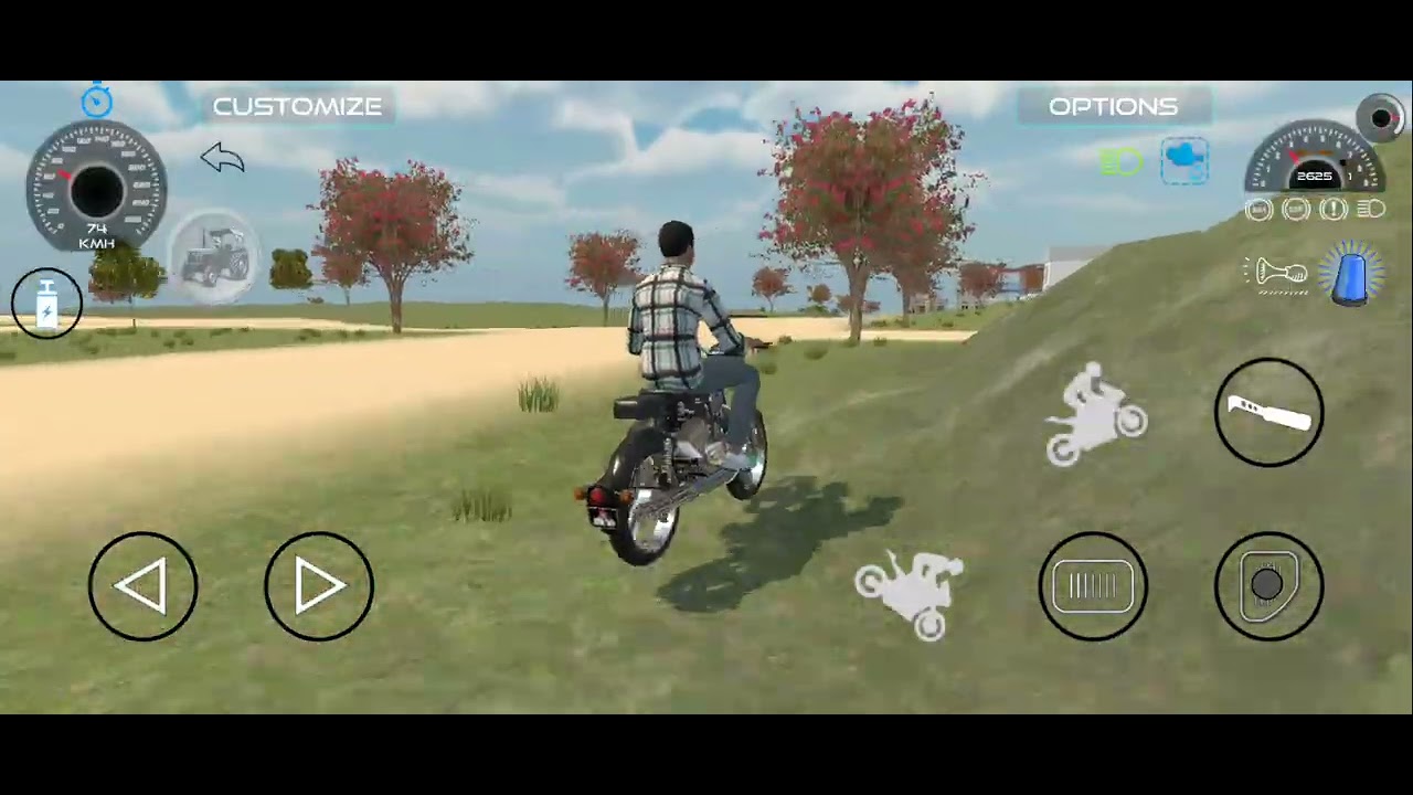 Royal Enfield Bullet Indian bike 3d 
