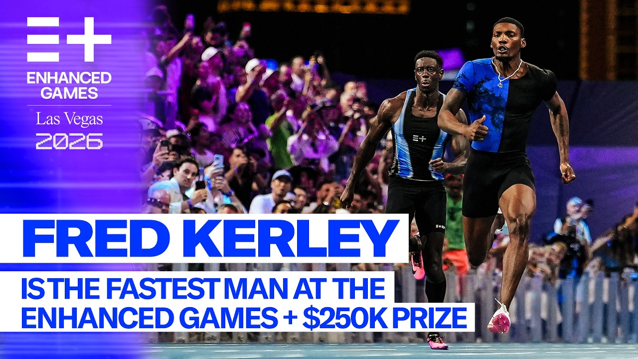 Fred Kerley is the Fastest Man at the Enhanced Games + $250K Prize | Enhanced Games 2026