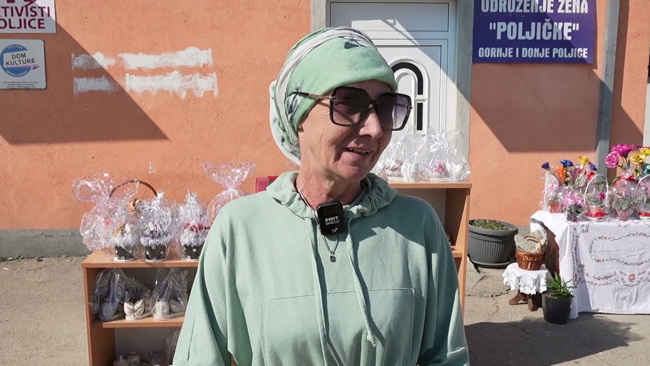 Praznični ugođaj i u Poljicu: Članice Udruženja žena Poljičke organizovale bazar
