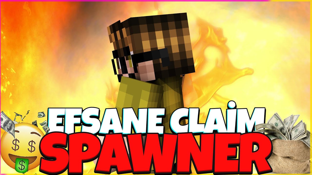 MİNECRAFT SONOYUNCU TİTANYUM BİTMİŞ CLAİM GİTTİM ! ( SPAWNER )