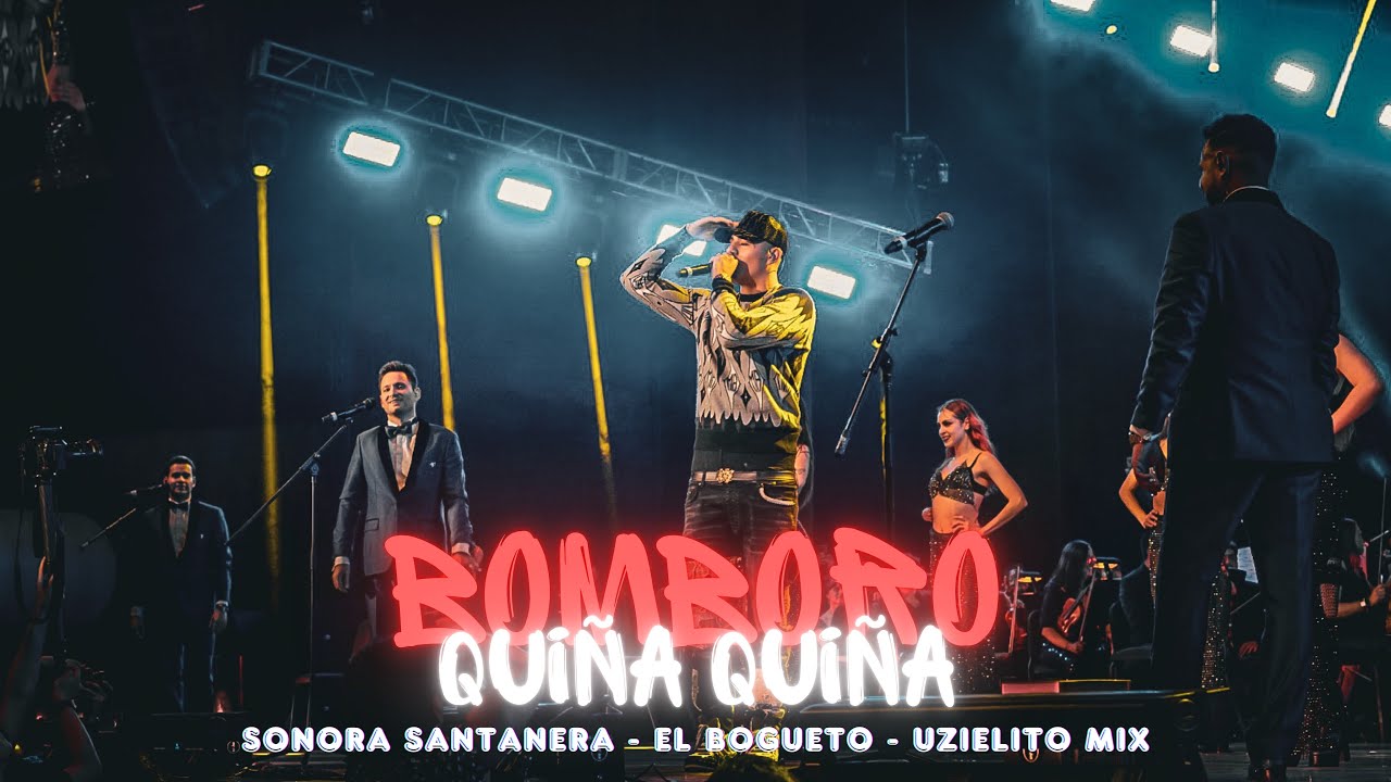 Bomboro Quiña Quiña Remix - Sonora Santanera Ft El Bogueto x Uzielito Mix (Video Oficial)