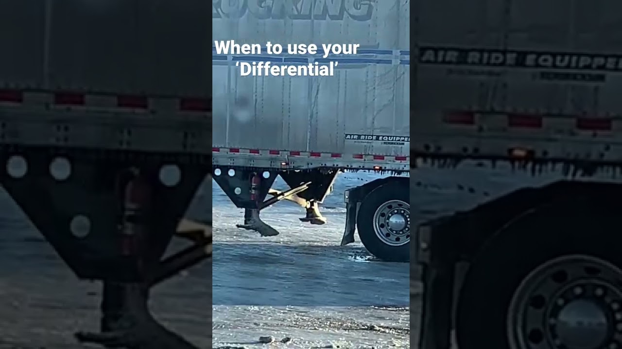 This is when you can use your &lsquo;differential&rsquo; to lock your drive axle