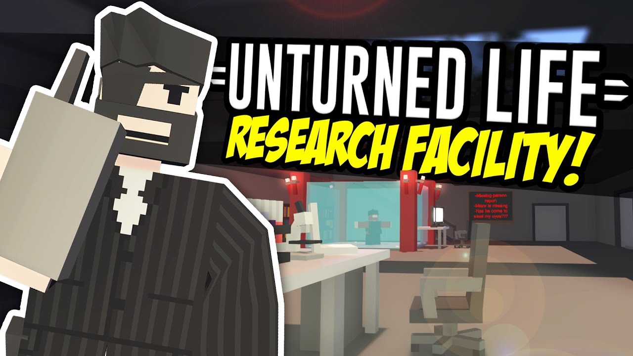 RESEARCH FACILITY - Unturned Life Roleplay #132