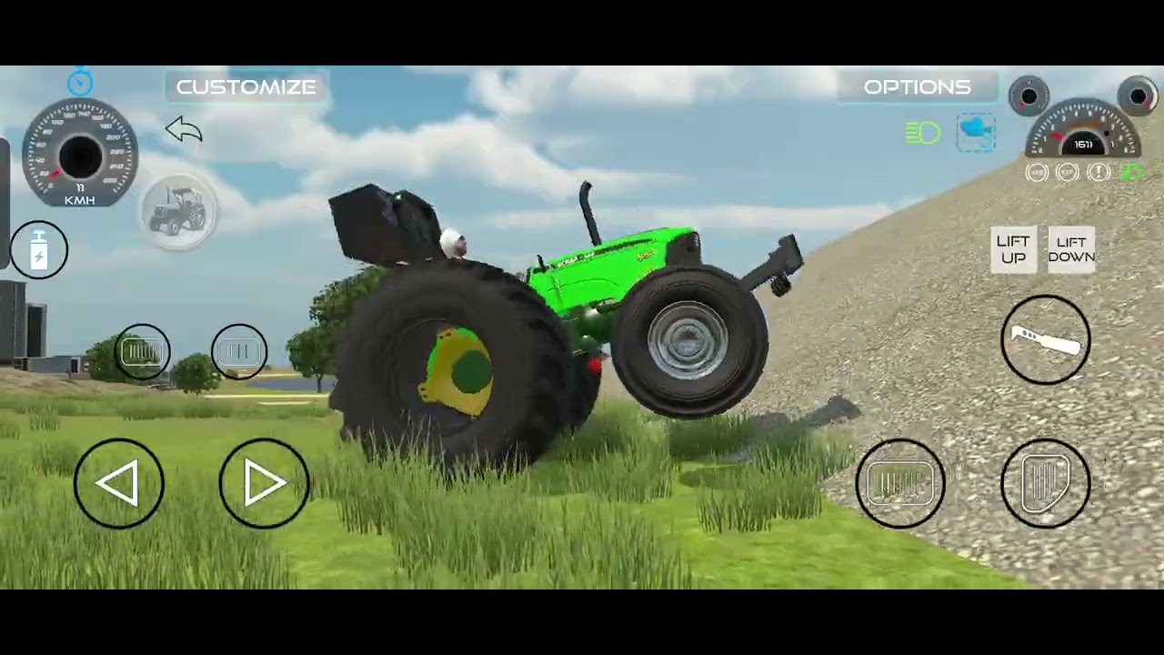 Tractor game Tochan king 👑 John Deere #games #video 