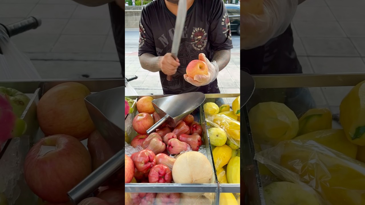 Amazing! Fruit Ninja Cutting Skills | Thai Street Food