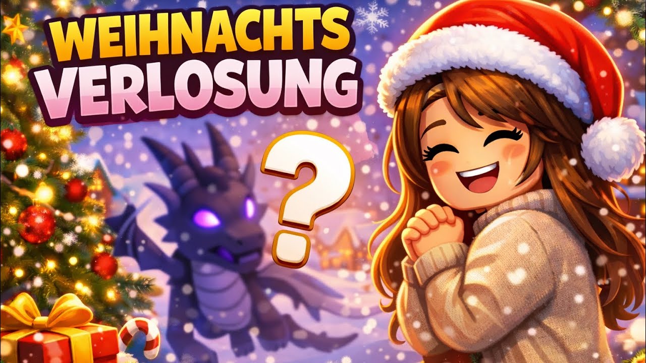 🎄 WEIHNACHTS-VERLOSUNG in ADOPT ME! 😱🐉 | Roblox Giveaway