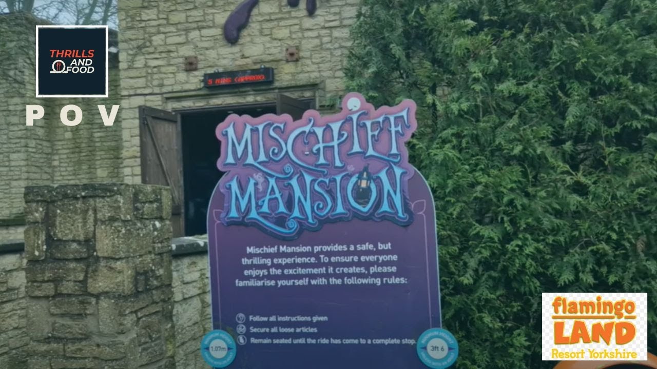 Mischief Mansion at Flamingo Land - *NEW* On Ride POV 2024