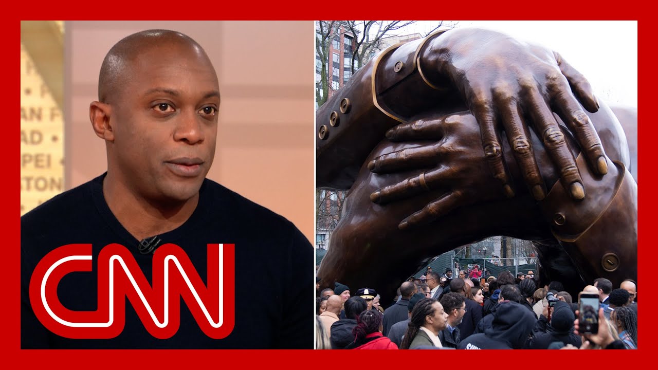 New monument honoring MLK elicits crude criticism. Hear artist's response