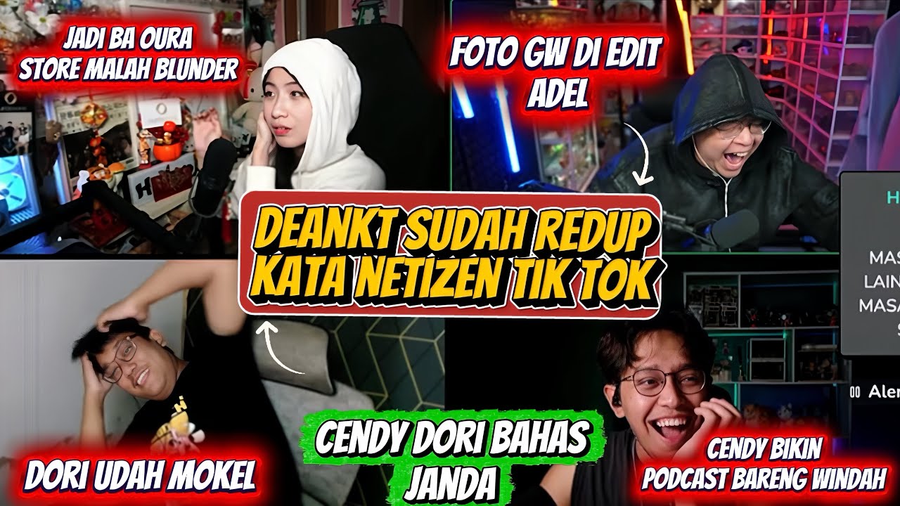 DEANKT UDAH REDUP KATA NETIZEN TIK TOK ADEL BLUNDER LAGI  | DISCORD MOMENT DEANKT