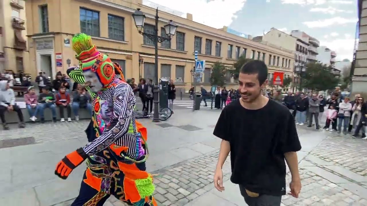 P4 Karcocha en Madrid 18/03/23 🇪🇸 . Artista callejero mundial
