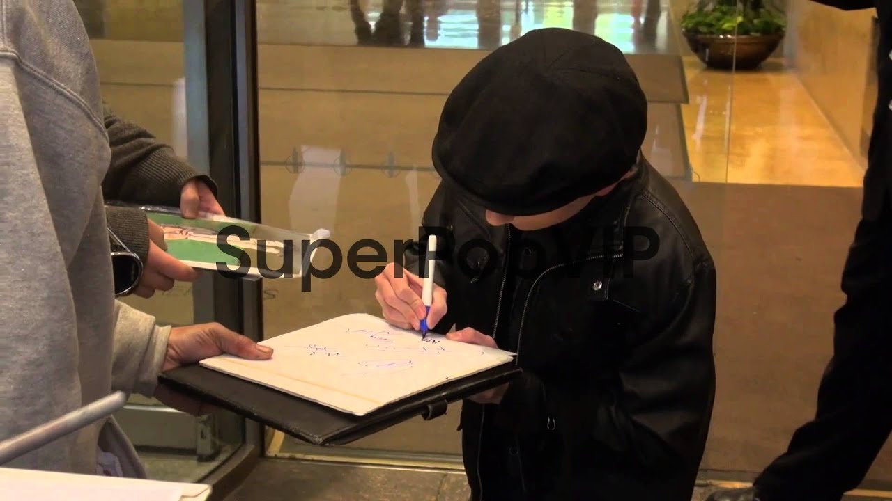 Atticus Shaffer with fans at the SiriusXM Radio studio at...