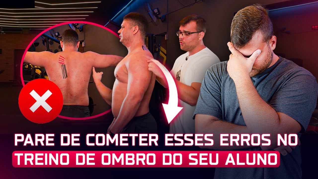 ERROS Biomecânicos Mais Cometidos nos Exercícios de DELTÓIDE | João Franken