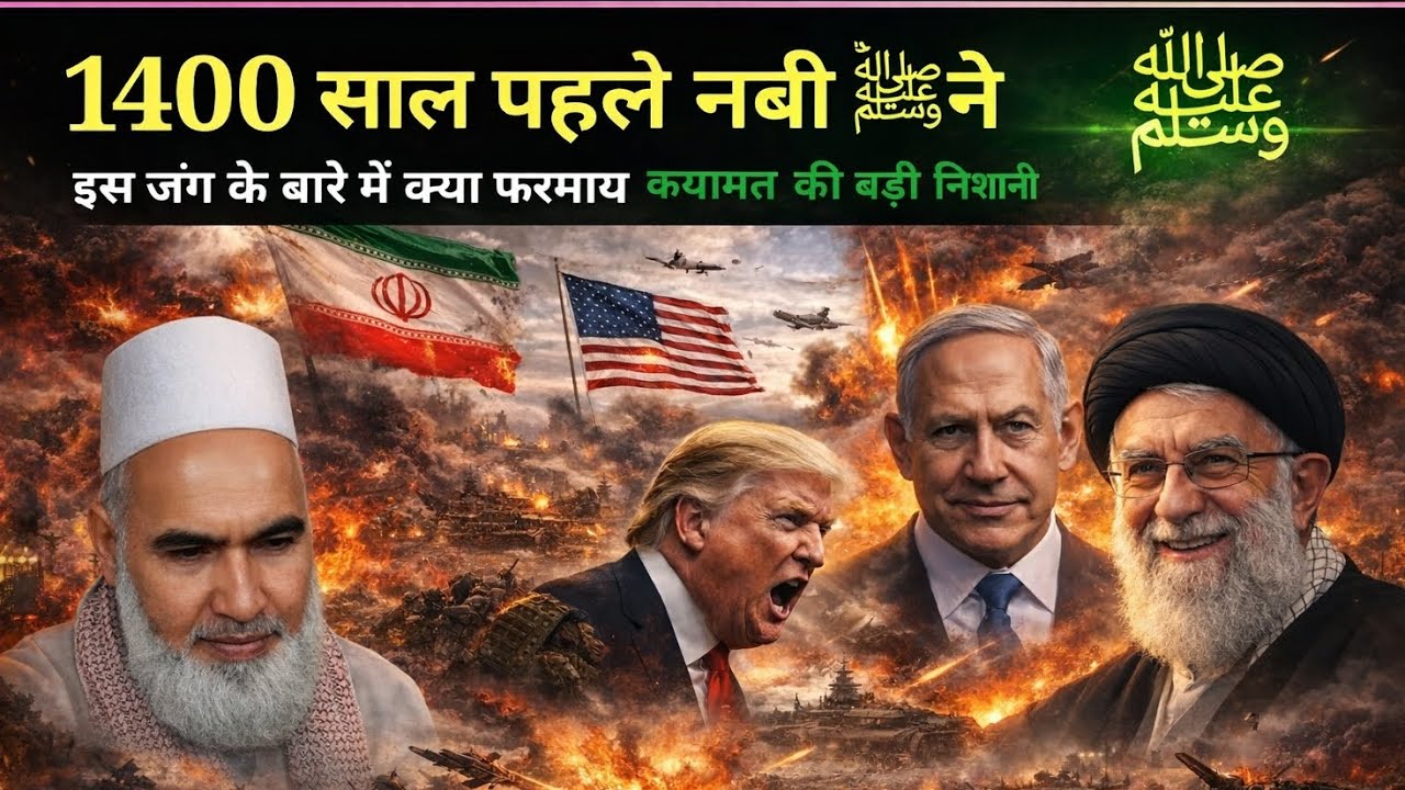 Qayamat Se Pahle Iran Aur Israel Ki Jung / Qari Haneef Multani Bayan / Kari Hanif Ki Takrir