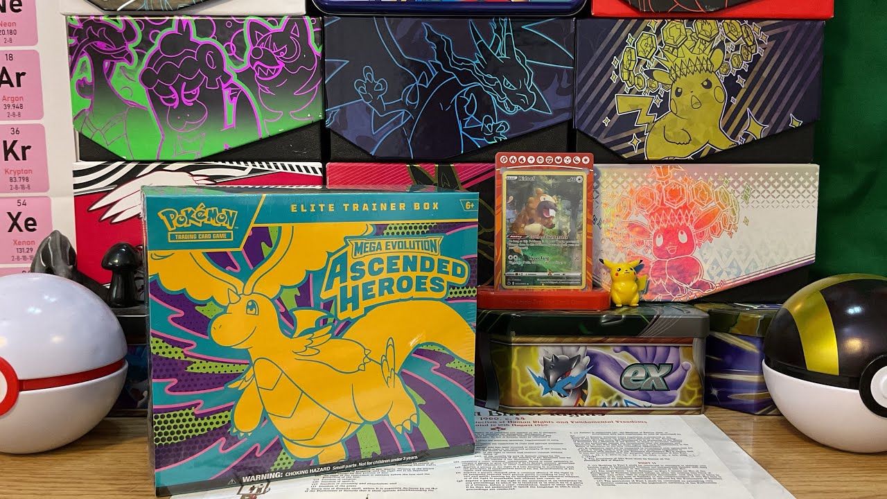 NEW ETB TODAY #ascendedheroes 