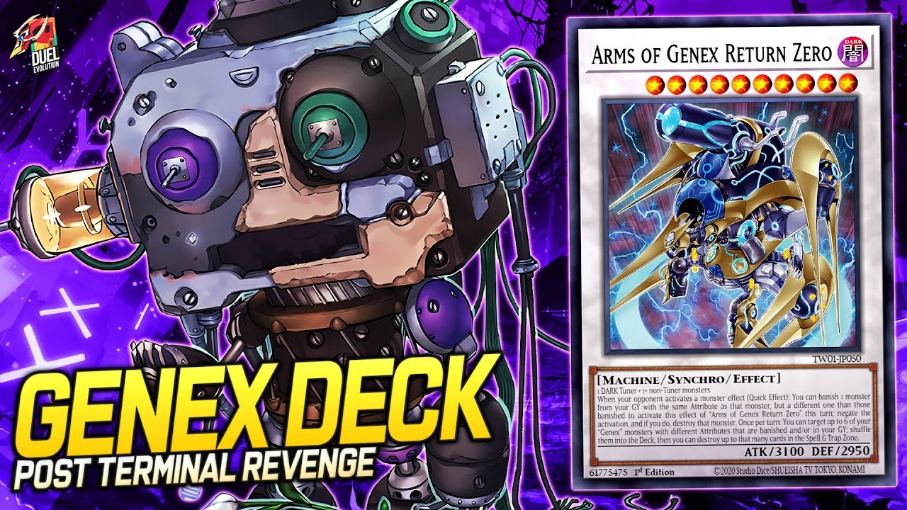 Genex Deck Post Terminal Revenge | EDOPRO | Replays 🎮 + Decklist ✔️