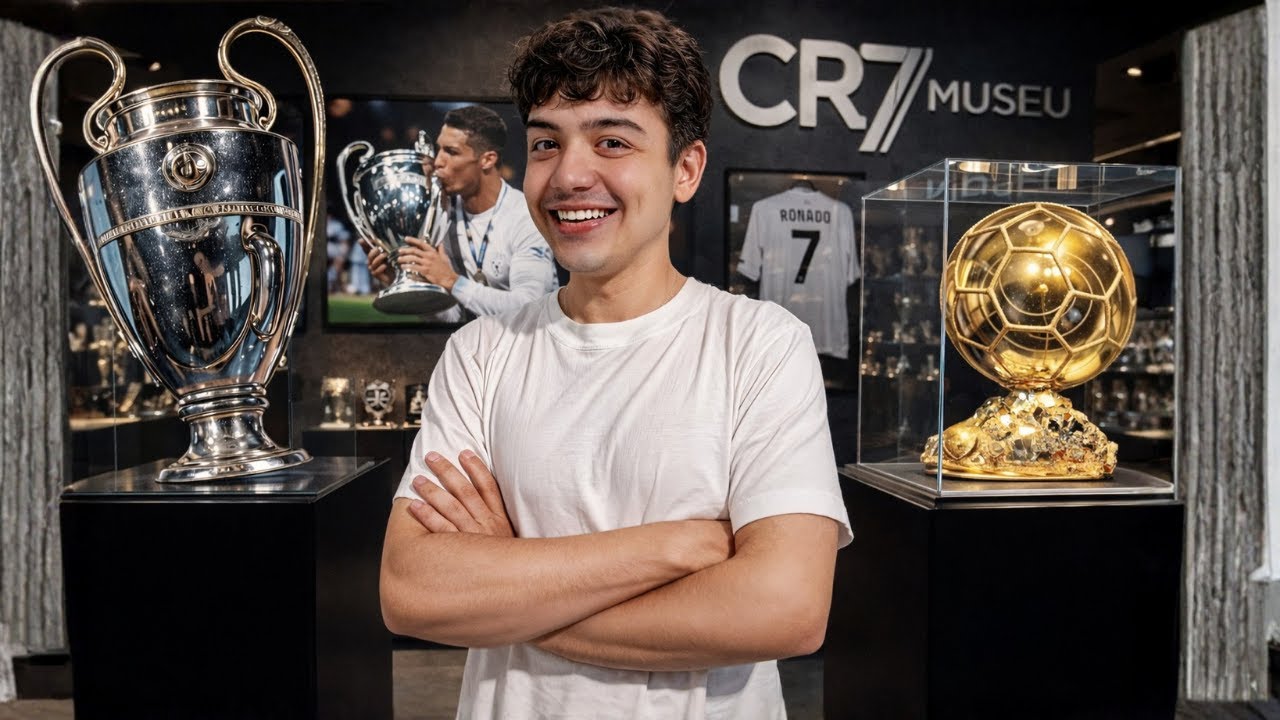 EVİME RONALDO'NUN MÜZESİNİ İNŞA ETTİM!